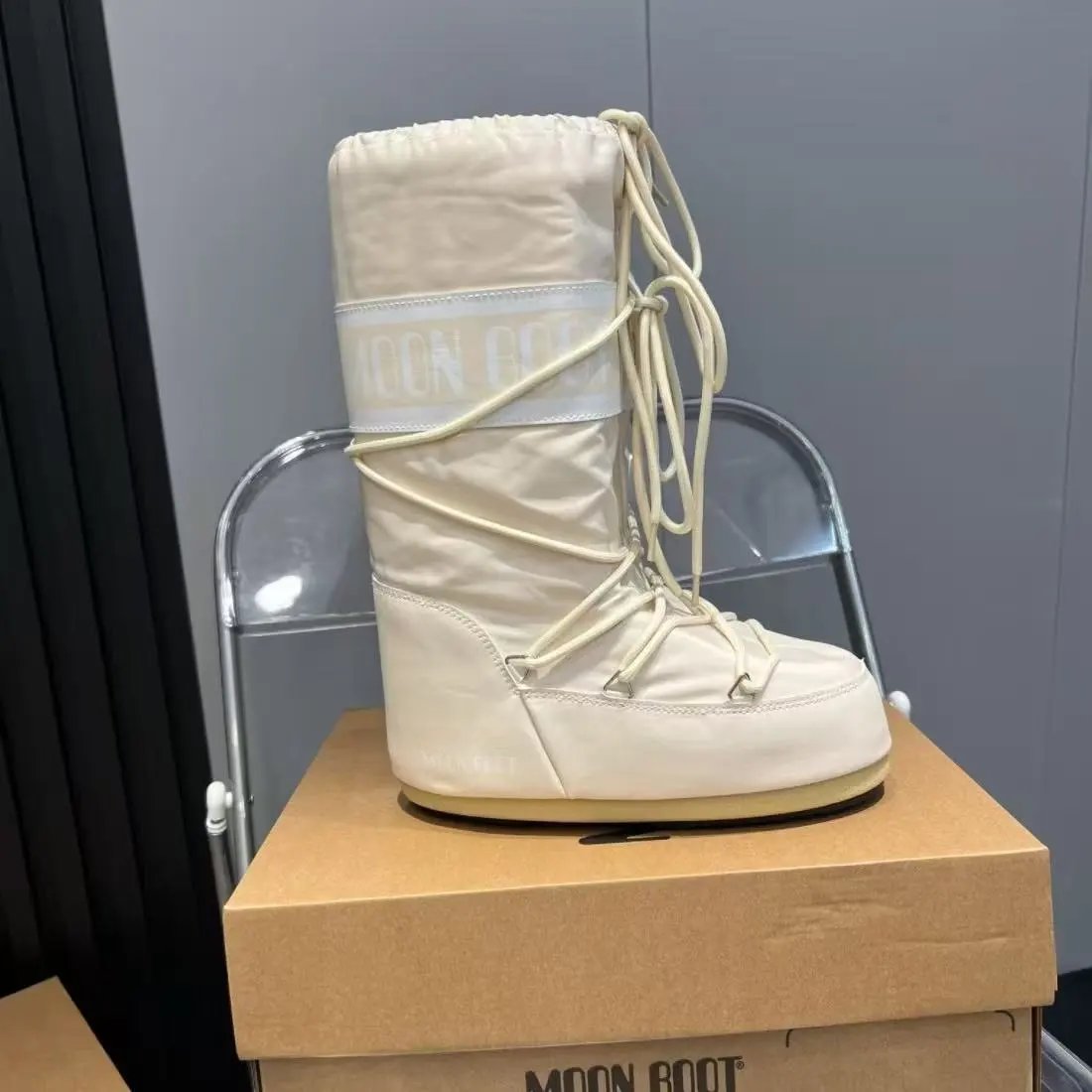 Moon Boot Boots Lace-Up Snow — 28