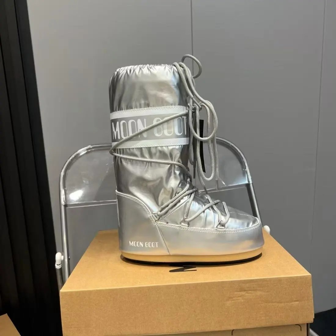 Moon Boot Boots Lace-Up Snow — 23
