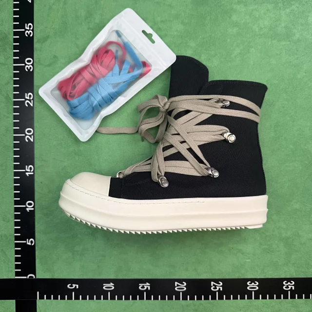 Unbranded Sneakers RO-DU-2 High-Top Canvas Lace-Up product detail image 2