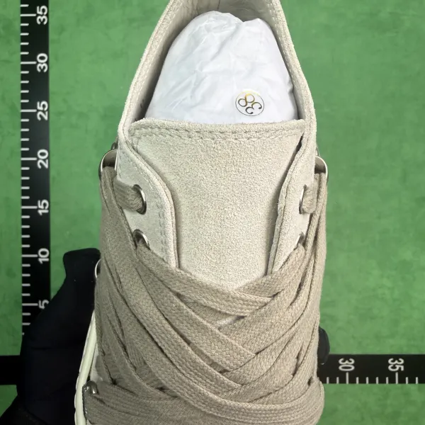 Rick Owens DRKSHDW Ramones Low Beige Sneakers - 16