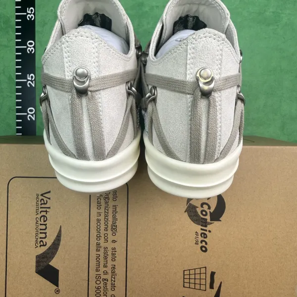 Rick Owens DRKSHDW Ramones Low Beige Sneakers - 15