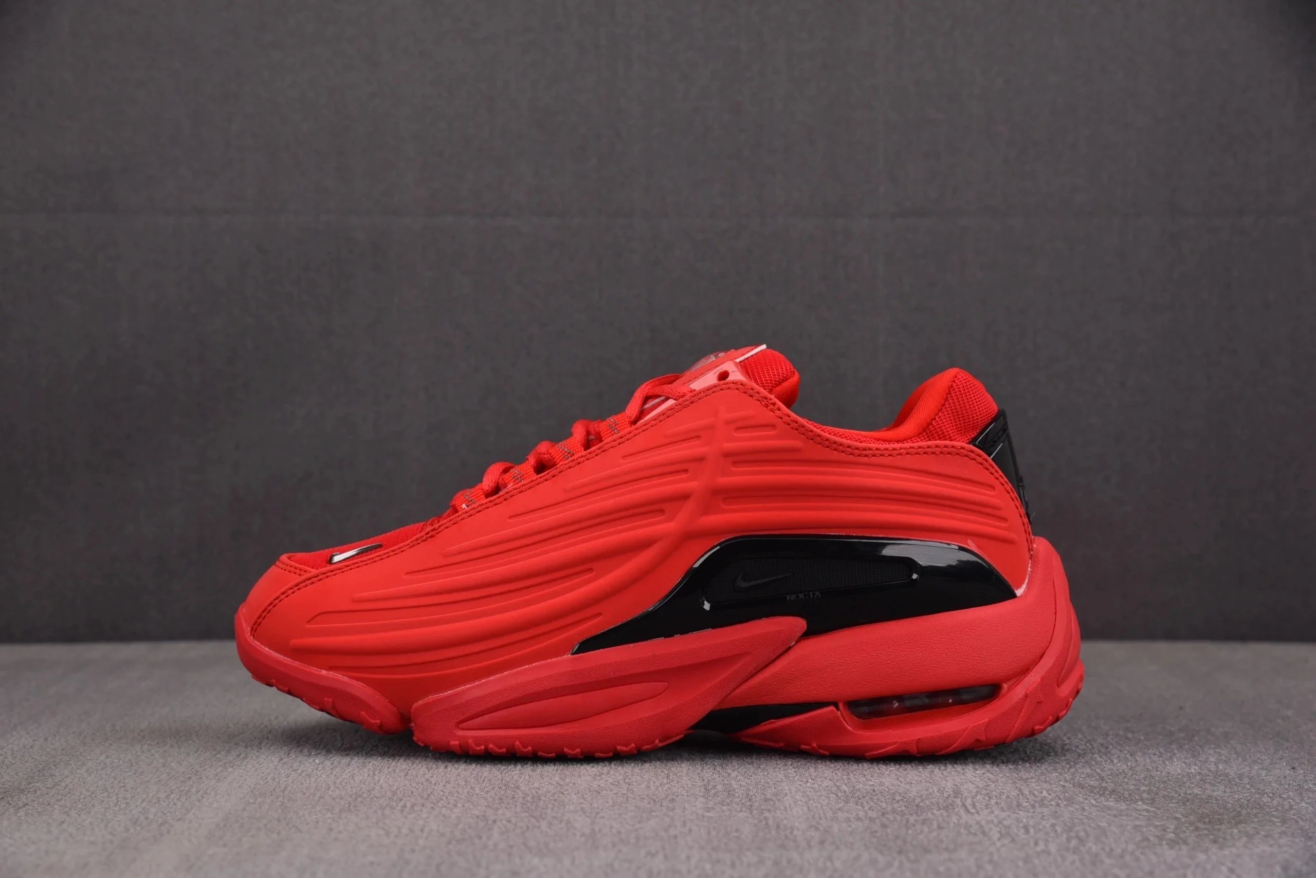 red and black
