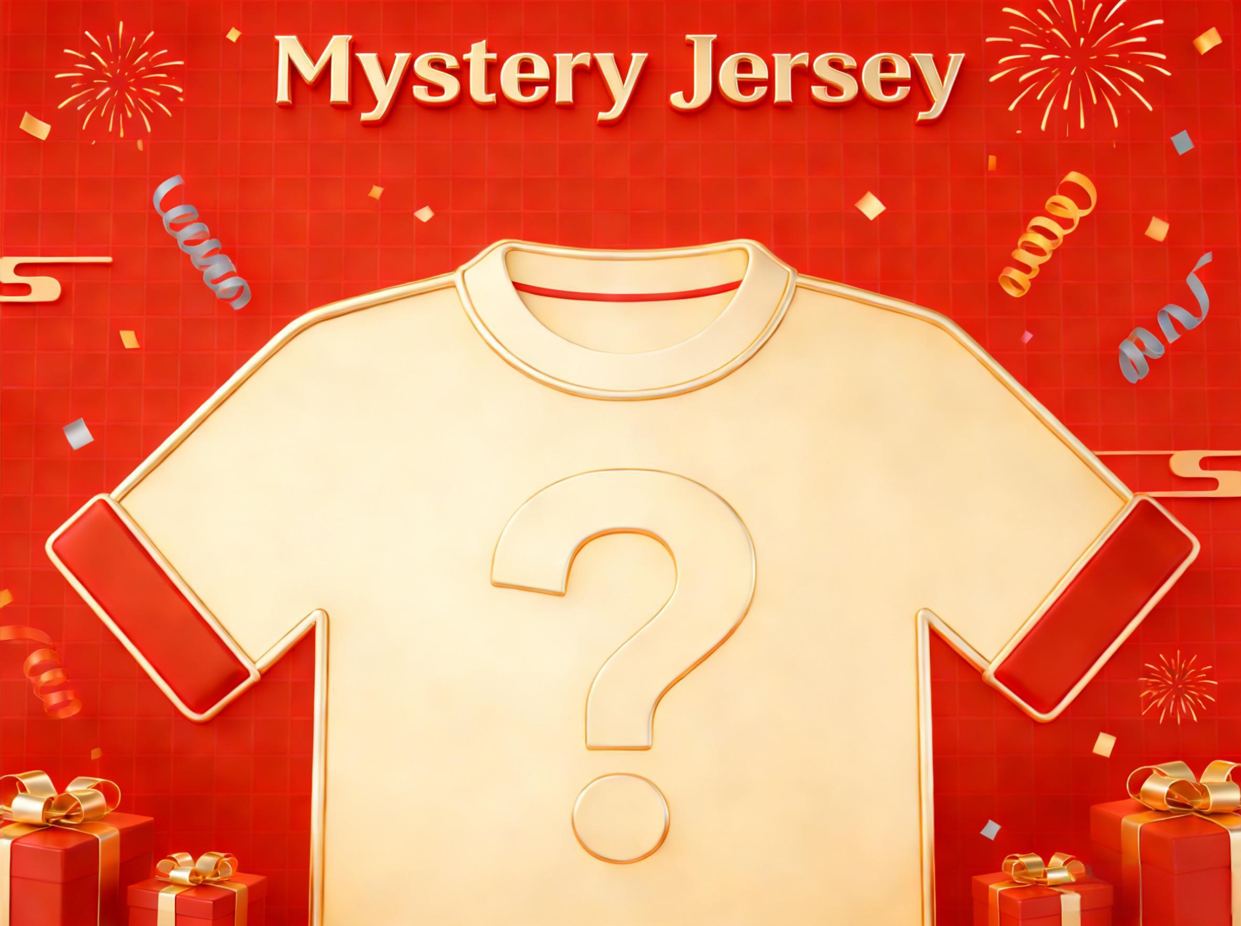 Mystery Jersey   (No returns or exchanges unless there's a quality issue)