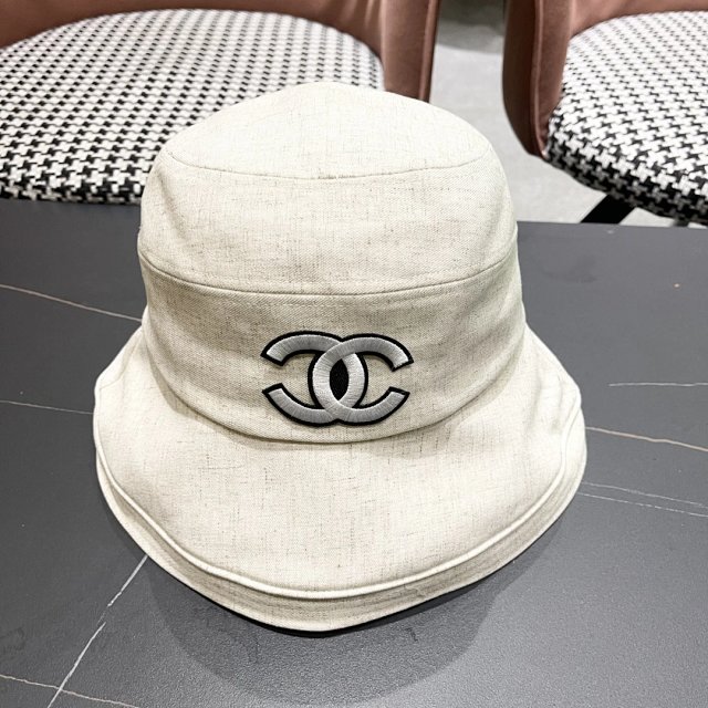 Chanel Chanel Off White Linen Bucket Hat Unisex Summer Style - Buy on Kakobuysheetfind