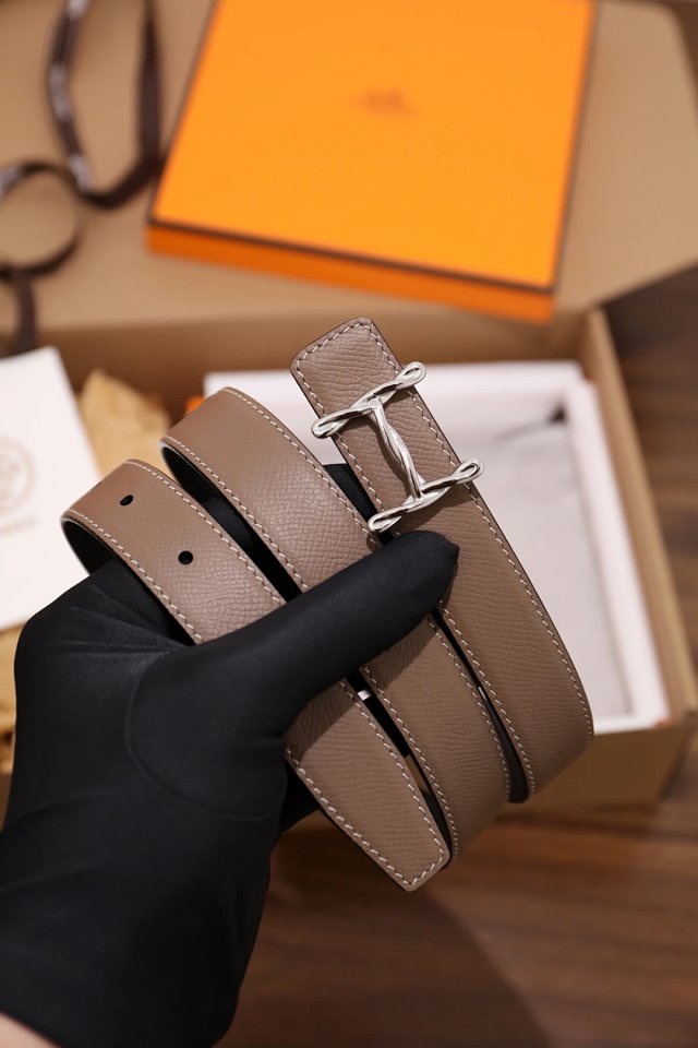 Hermes Hermes Lago Double Wrap Light Brown Belt - Buy on Mulebuy Sheets