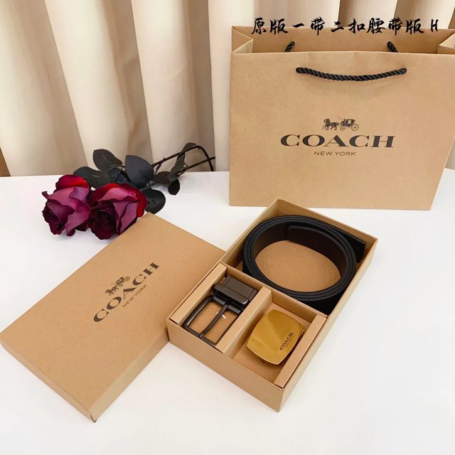 Coach COACH New York Men Leather Belt Gift Set Black - Buy on Kakobuysheetfind