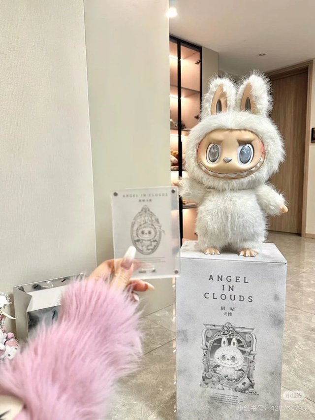  Labubu Labubu Angel In Clouds White Plush Art Toy - Buy on Kakobuysheetfind