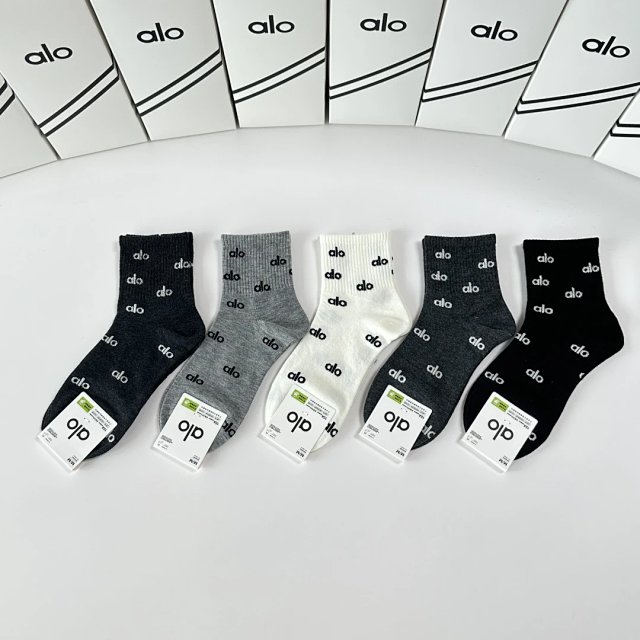 Alo Alo Comfort Gray Mid-Calf Cotton Sport Socks - Buy on Kakobuysheetfind