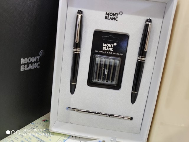 Montblanc Montblanc Classic Black Gold Signature Pen Gift Set - Buy on Kakobuysheetfind