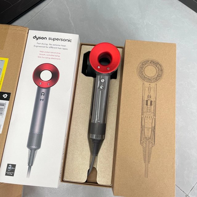 Dyson Dyson Supersonic Red Black Hair Dryer Fast Drying - Buy on Mulebuy Sheets