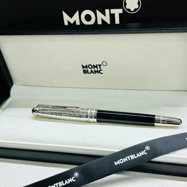 Montblanc Montblanc Limited Edition Black Silver Luxury Fountain Pen - Buy on Mulebuy Sheets