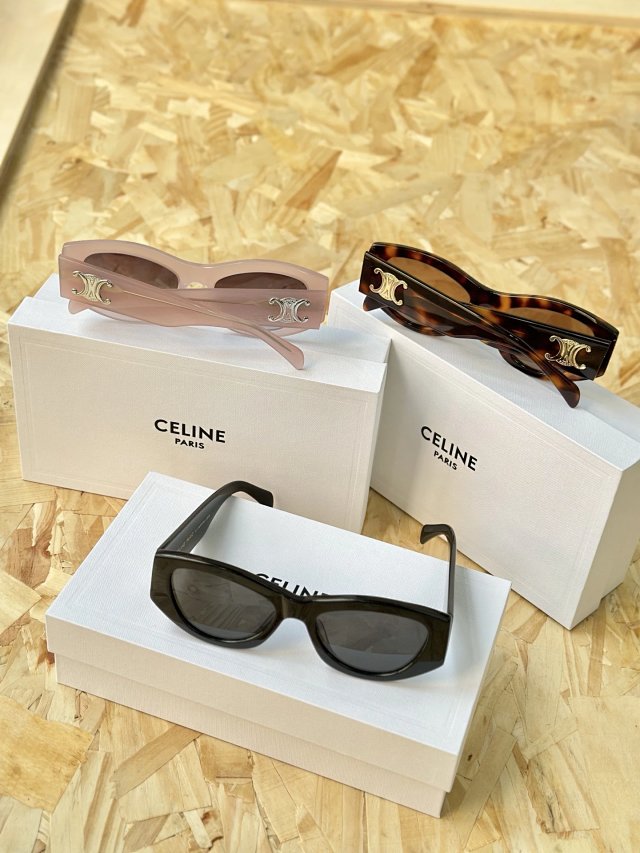 Celine Celine Triomphe Black Square Acetate Sunglasses - Buy on Kakobuysheetfind