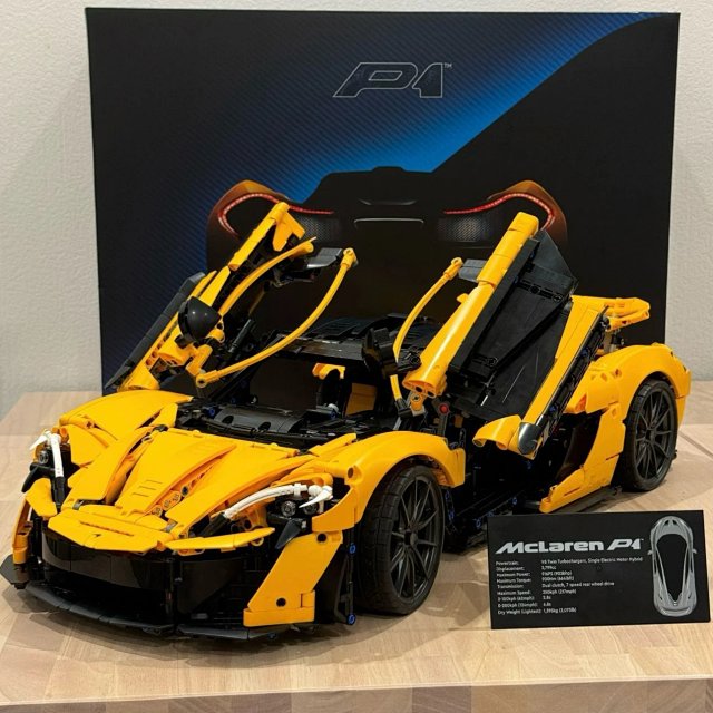 Lego Lego Technic Yellow McLaren P1 Supercar Model Toy - Buy on Kakobuysheetfind
