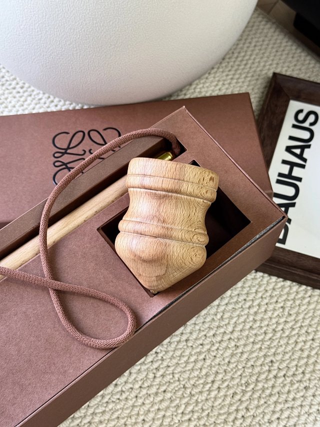 Loewe Loewe Natural Oak Wooden Spinning Top Pendant - Buy on Kakobuysheetfind