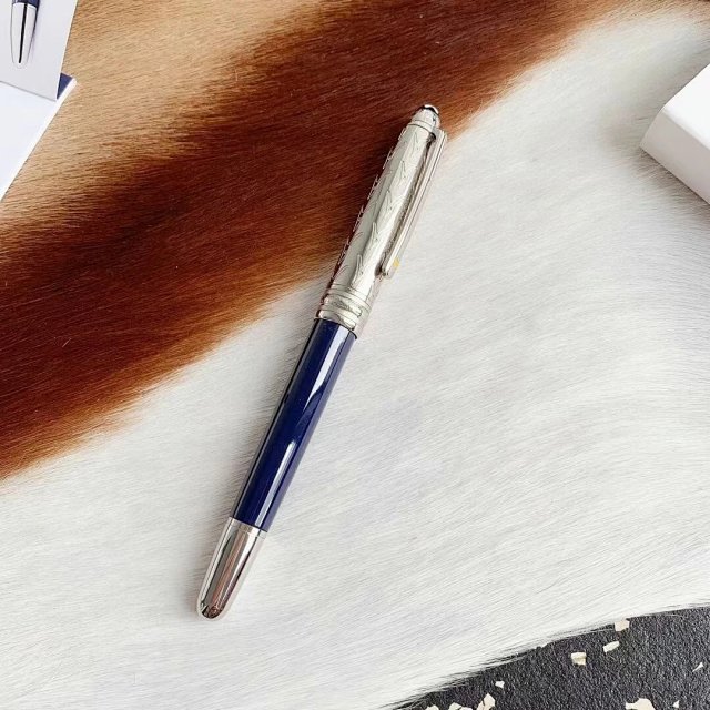 Montblanc Montblanc Classic Deep Blue Silver Luxury Fountain Pen - Buy on Kakobuysheetfind