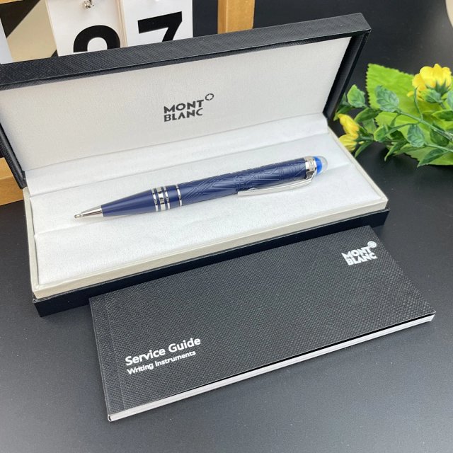 Montblanc Montblanc Meisterstück Deep Blue Chrome Ballpoint Pen - Buy on Kakobuysheetfind