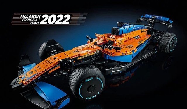 Lego LEGO McLaren F1 2022 Orange Blue Race Car Set - Buy on Kakobuysheetfind