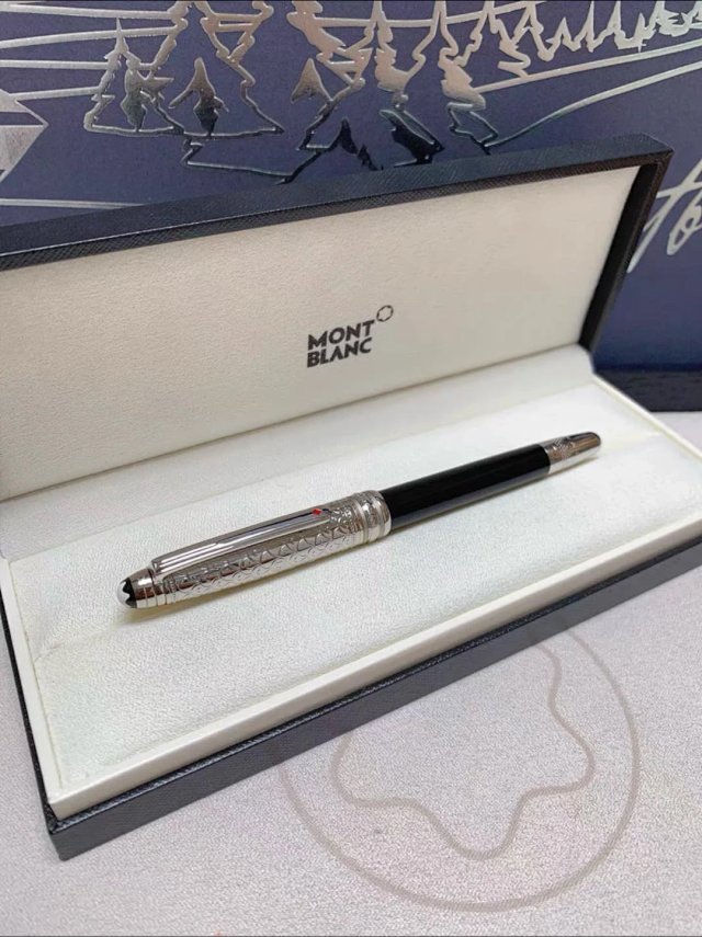 Montblanc Montblanc Heritage Black Silver Rollerball Pen - Buy on Kakobuysheetfind