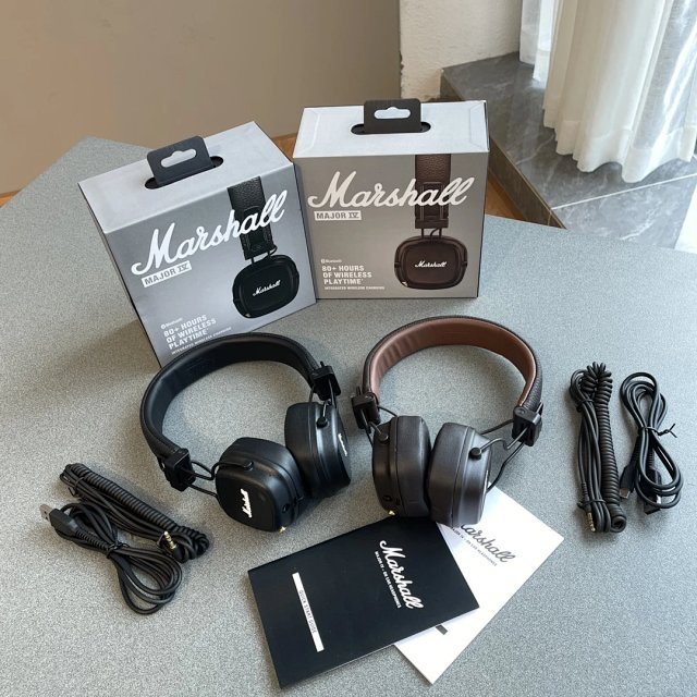 Marshall Marshall Major IV Wireless Bluetooth Headphones Black - Buy on Mulebuy Sheets
