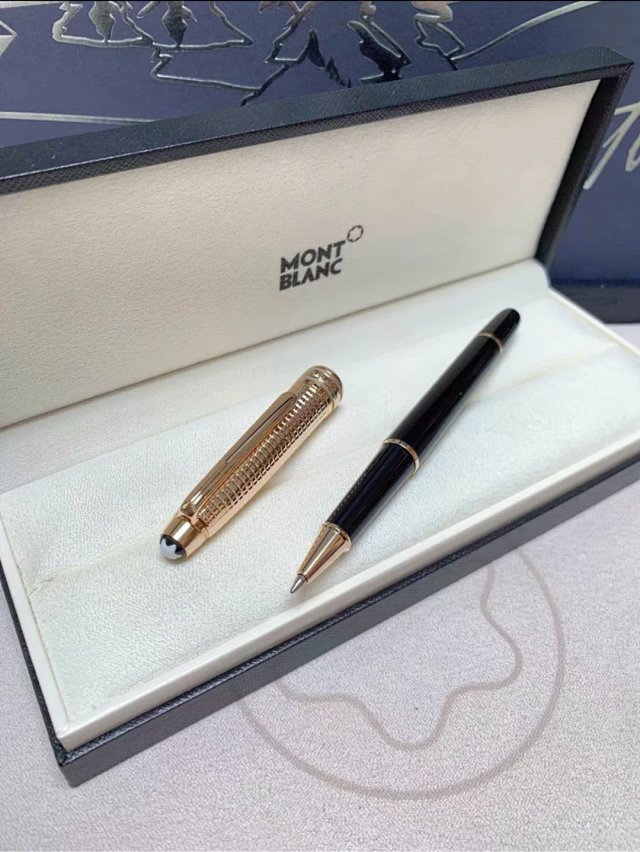 Montblanc Montblanc Meisterstück Black Gold Rollerball Pen Luxury Gift - Buy on Kakobuysheetfind