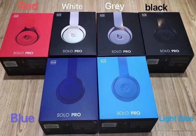 Beats ElectronicBeats Solo Pro Red Wireless Noise Cancelling Headphones - Buy on Mulebuy Sheets