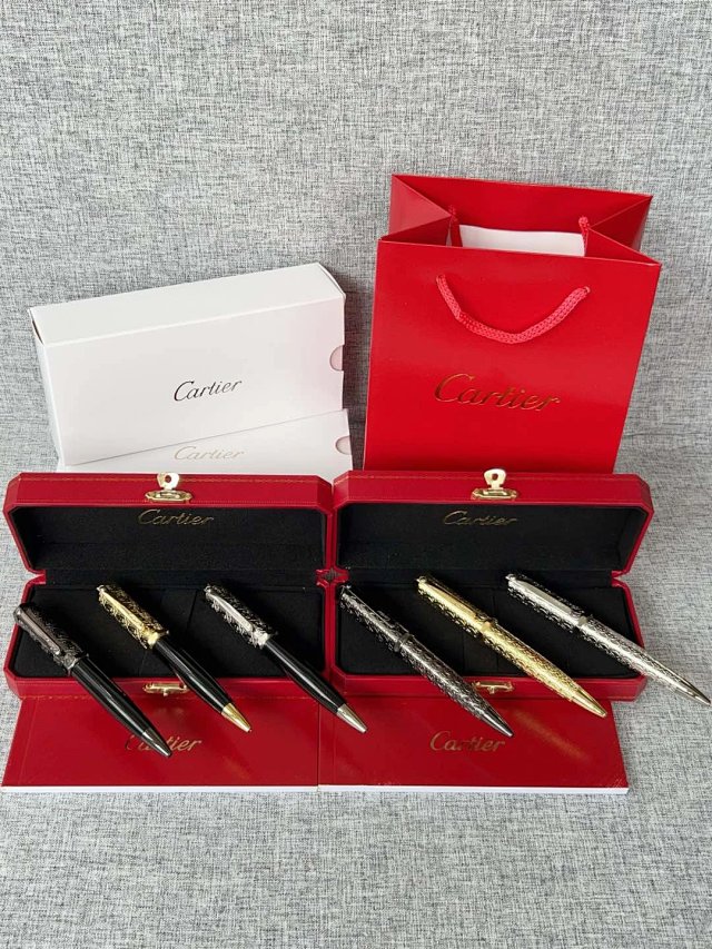 Cartier Cartier Classic Black Gold Luxury Signature Pen - Buy on Kakobuysheetfind