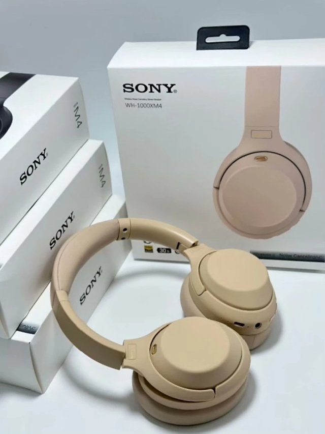 Sony Sony WH-1000XM4 Beige Wireless Noise Cancelling Headphones - Buy on Mulebuy Sheets