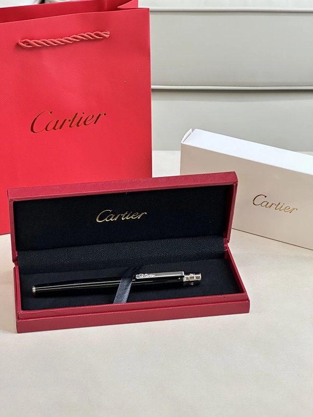 Cartier Cartier Black Metal Ballpoint Pen Luxury Writing Gift - Buy on Kakobuysheetfind