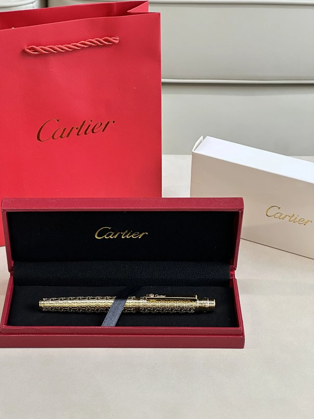 Cartier Cartier Gold Engraved Luxury Brass Pen for Writing - Buy on Kakobuysheetfind