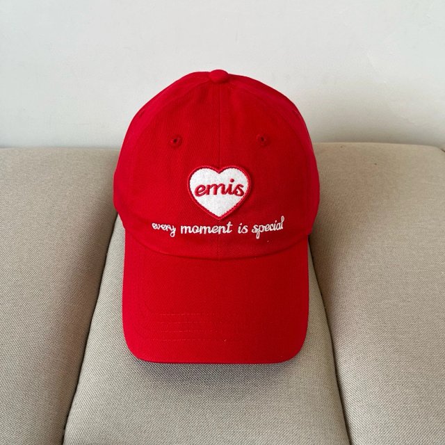 Emis HatsEmis Red Heart Embroidered Cotton Baseball Cap - Buy on Kakobuysheetfind