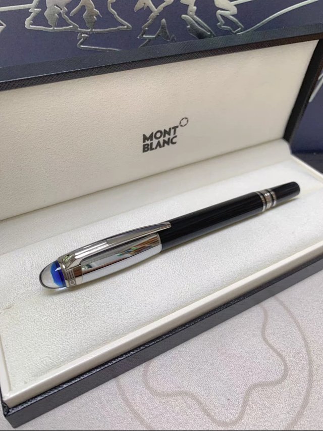 Chanel Montblanc Meisterstück Black Silver Luxury Signature Pen - Buy on Kakobuysheetfind
