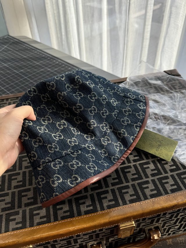 Gucci Gucci GG Denim Bucket Hat Deep Blue - Buy on Kakobuysheetfind