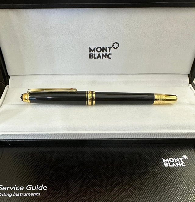 Mont Blanc Mont Blanc Black Gold Classic Fountain Pen - Buy on Kakobuysheetfind