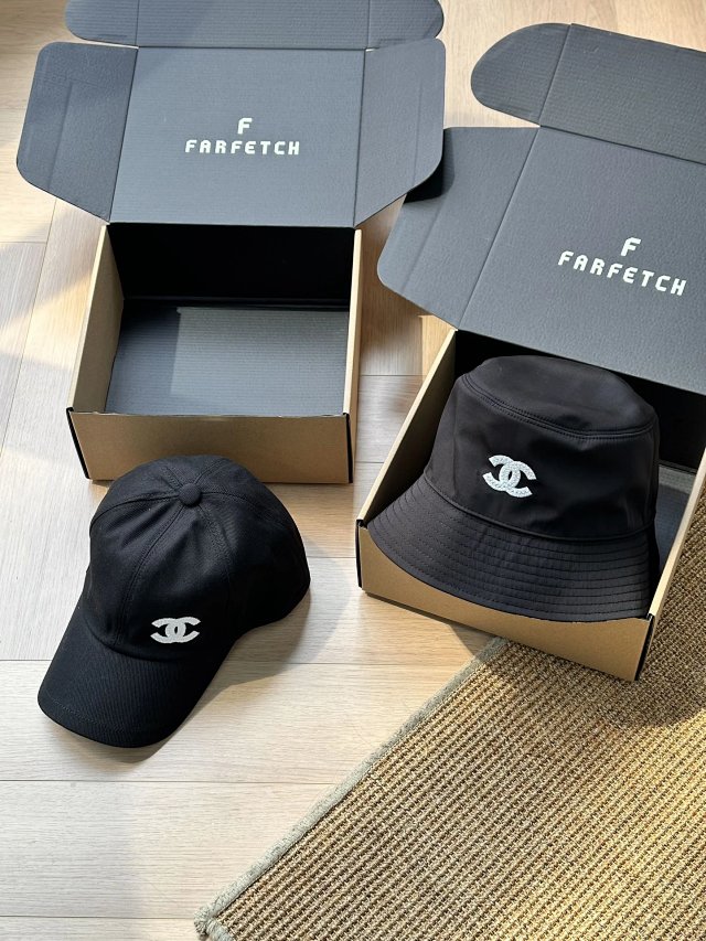 Chanel Chanel Classic Black Double C Nylon Bucket Hat - Buy on Kakobuysheetfind