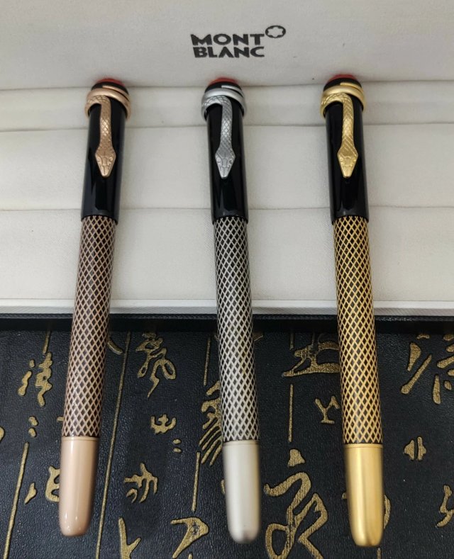 Montblanc Montblanc Classic Gold Mesh Fountain Pen - Buy on Kakobuysheetfind