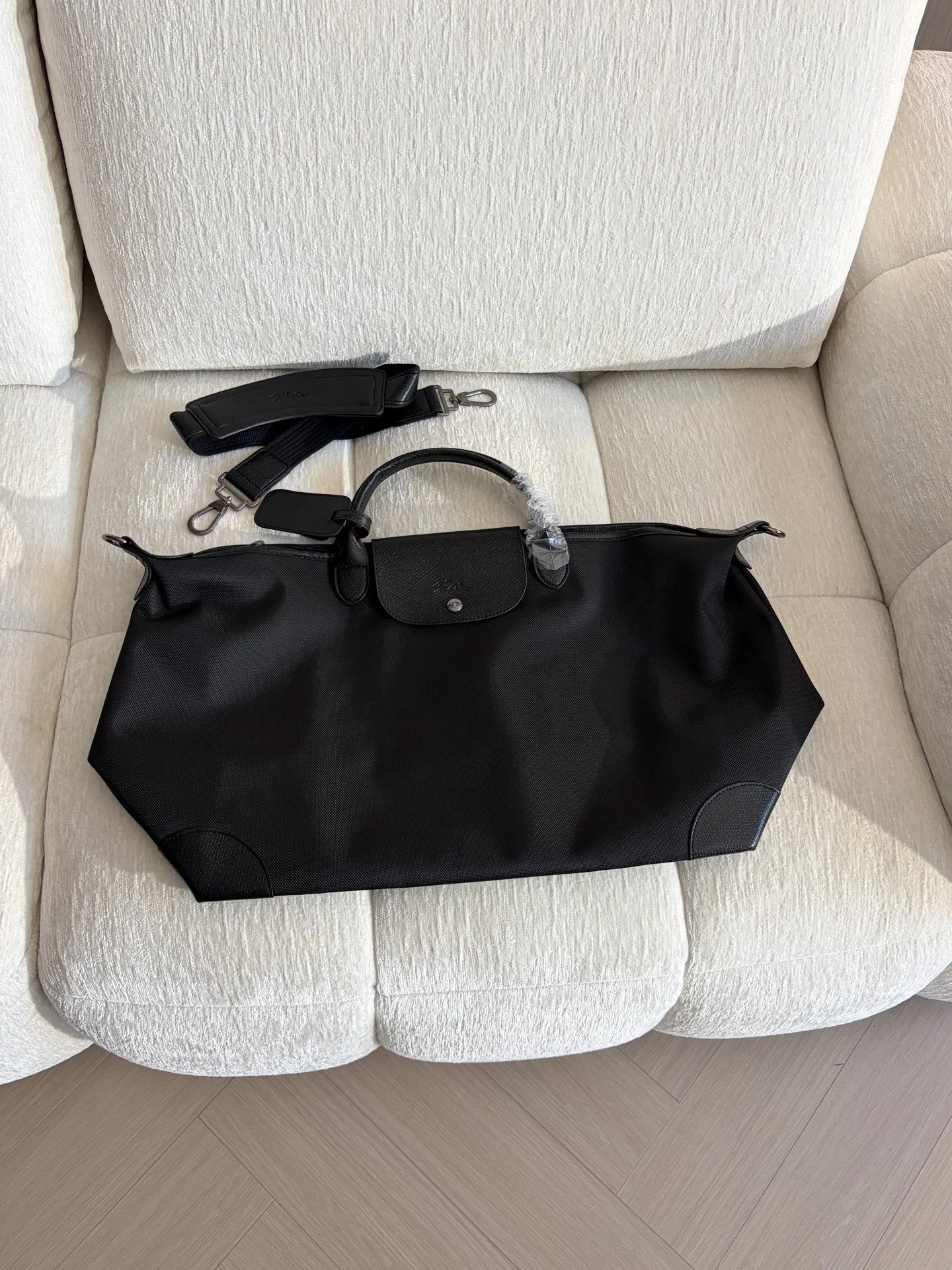 Longchamp Longchamp Le Pliage Black Nylon Travel Bag - Buy on Kakobuysheetfind