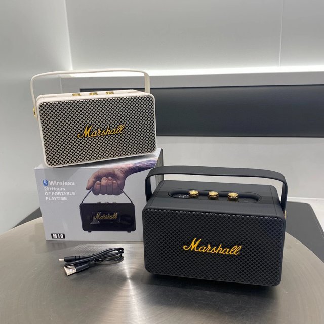 Marshall Marshall Classic Black Bluetooth Speaker Portable Wireless - Buy on Mulebuy Sheets
