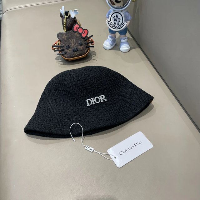 Dior Dior Black Wool Knit Fisherman Hat Unisex - Buy on Kakobuysheetfind