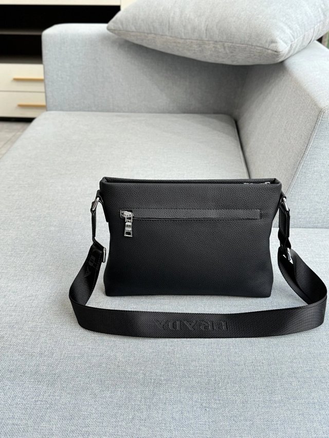 Prada Prada Black Leather Crossbody Bag for Men - Buy on Kakobuysheetfind
