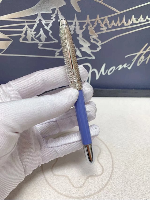 Montblanc Montblanc Blue Violet Platinum Signature Pen - Buy on Kakobuysheetfind