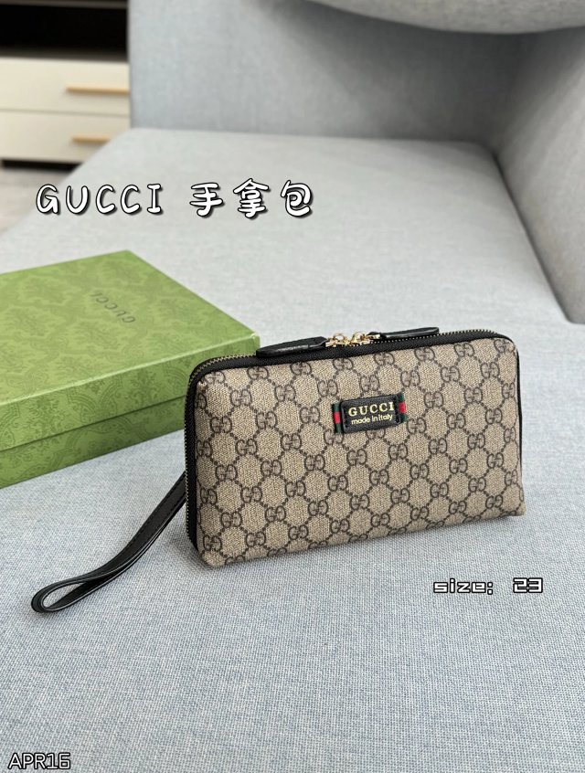 Gucci Gucci GG Supreme Canvas Beige Clutch Bag - Buy on Kakobuysheetfind