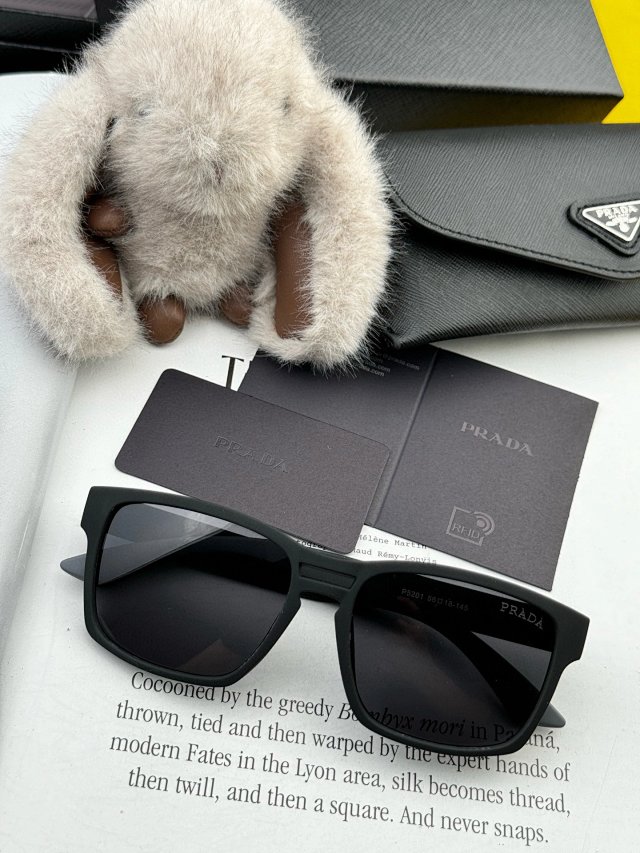 Prada Prada Black Square Sunglasses Matte Frame UV Protection - Buy on Kakobuysheetfind