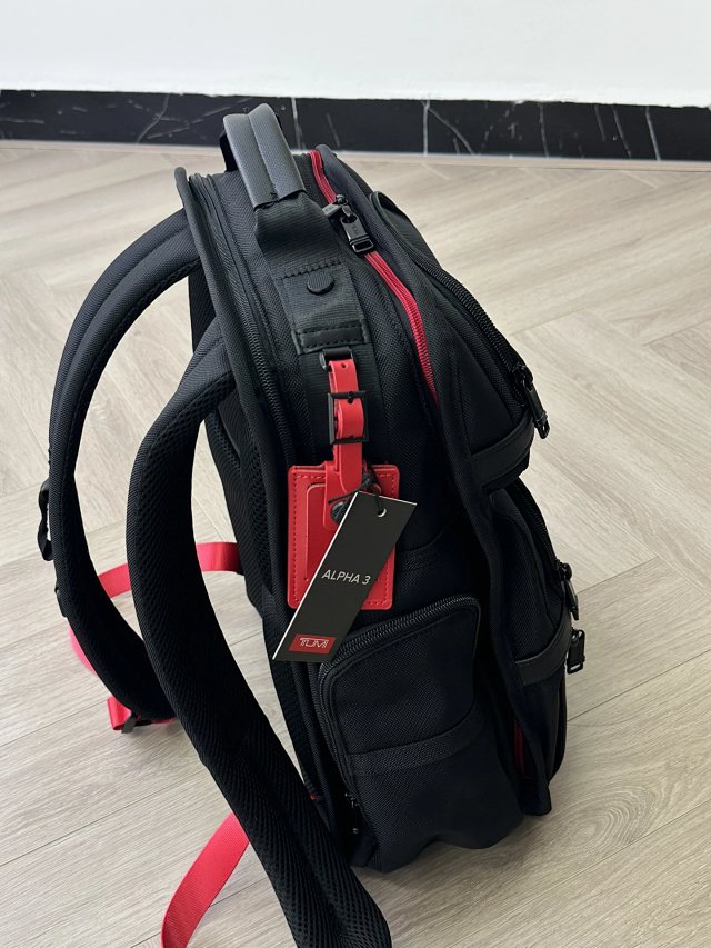TUMI TUMI Alpha 3 Black Red Business Travel Backpack - Buy on Kakobuysheetfind
