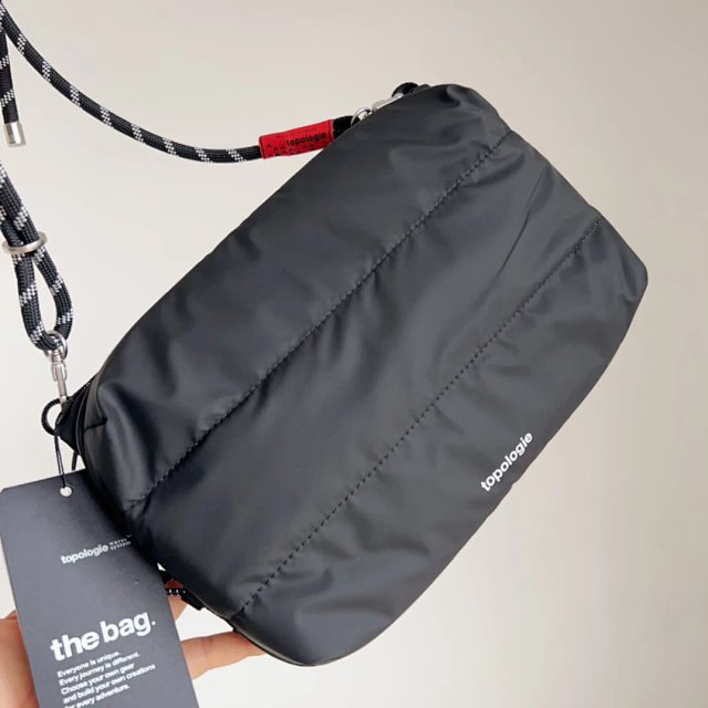 Topologie Topologie Black Nylon Crossbody Bag Waterproof - Buy on Kakobuysheetfind