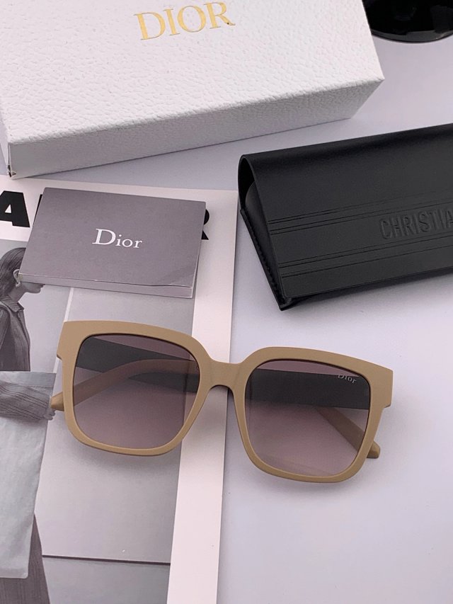 Dior Dior Beige Square Acetate Sunglasses Gray Gradient Unisex - Buy on Kakobuysheetfind