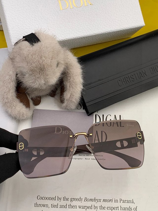 Dior Dior Light Brown Rimless Square Metal Sunglasses - Buy on Kakobuysheetfind