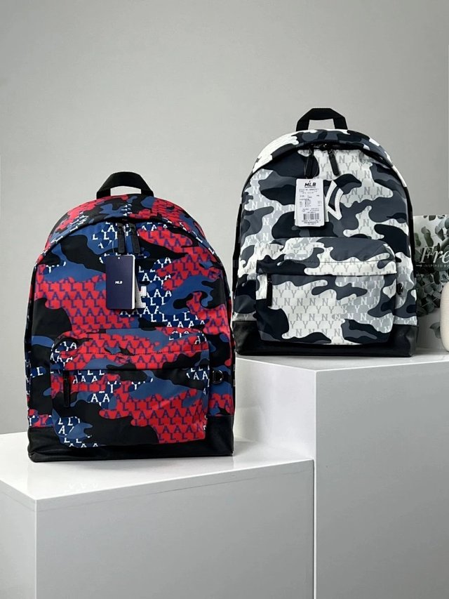 MLB MLB LA Series Red Blue Camo Nylon Backpack - Buy on Kakobuysheetfind