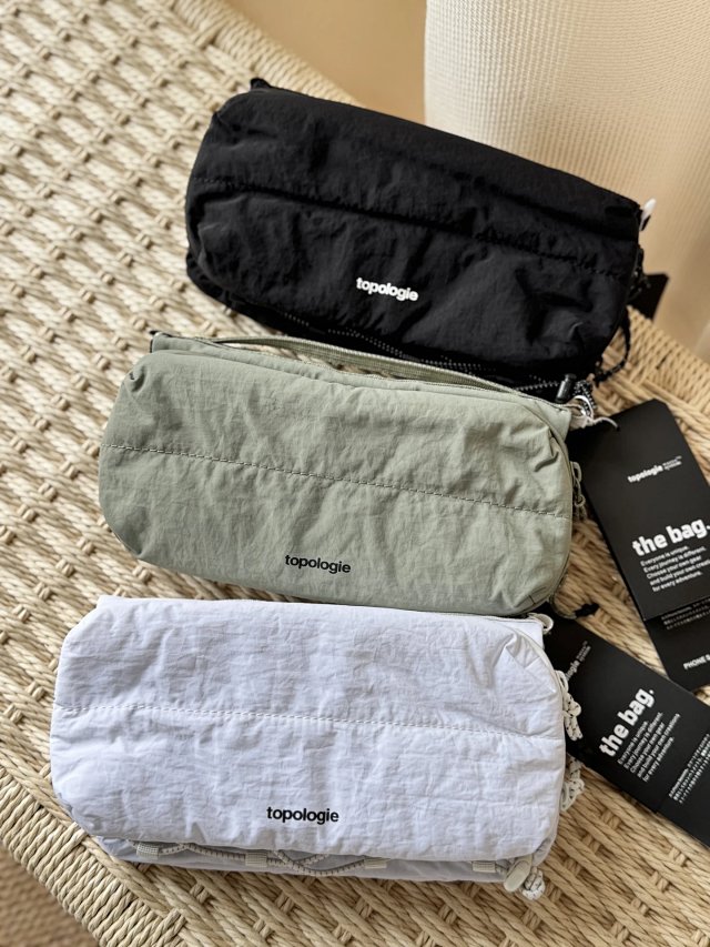 Topologie Topologie Black Waterproof Nylon Crossbody Bag - Buy on Kakobuysheetfind