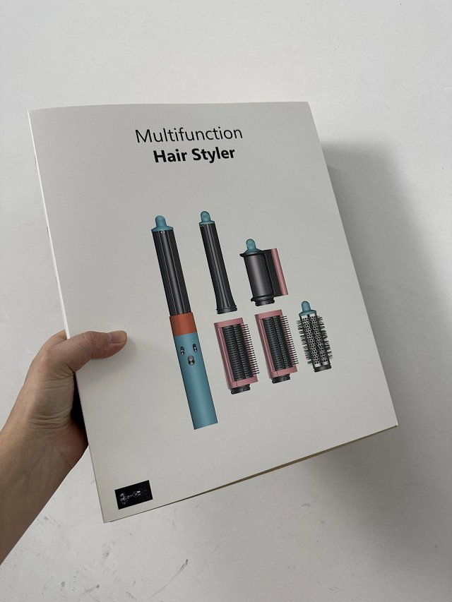 Dyson ElectronicDyson Blue Pink Multifunction Hair Styler 3in1 - Buy on Mulebuy Sheets