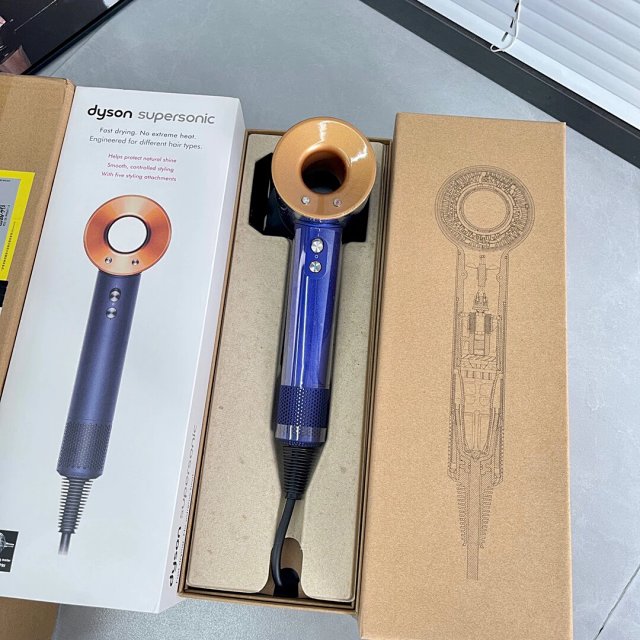 Dyson Dyson Supersonic Blue Copper Hair Dryer Fast Drying - Buy on Mulebuy Sheets